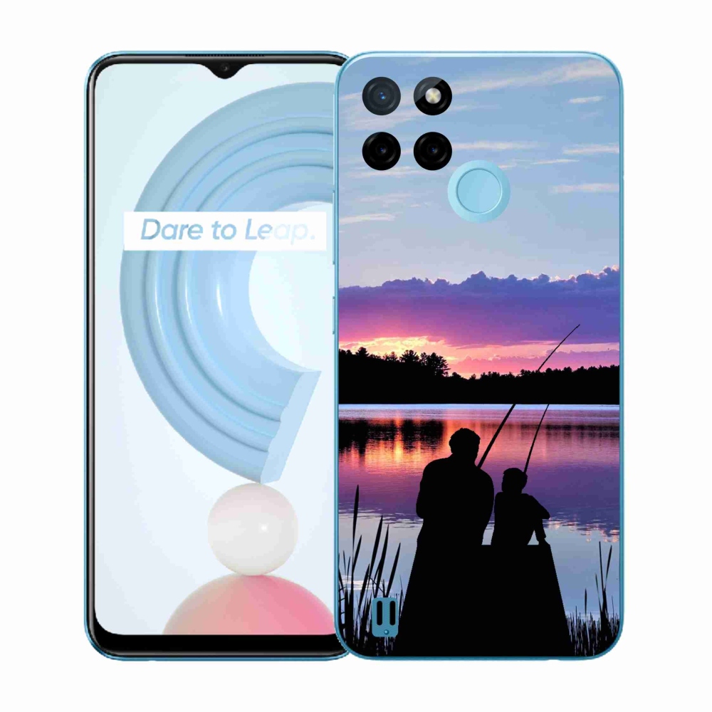 Zselés borítás mmCase a Realme C21Y/C25Y készülékhez - halászat 2