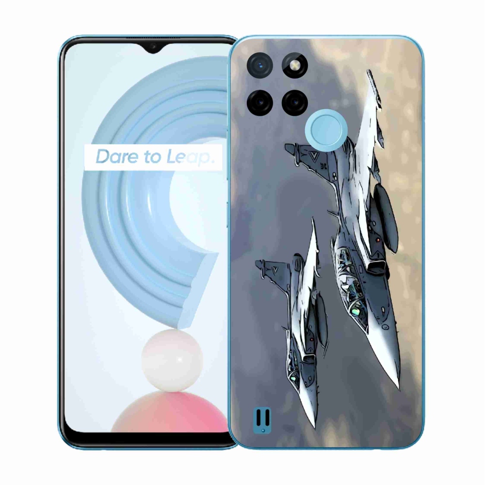 Zselés borítás mmCase a Realme C21Y/C25Y készülékhez - vadászok