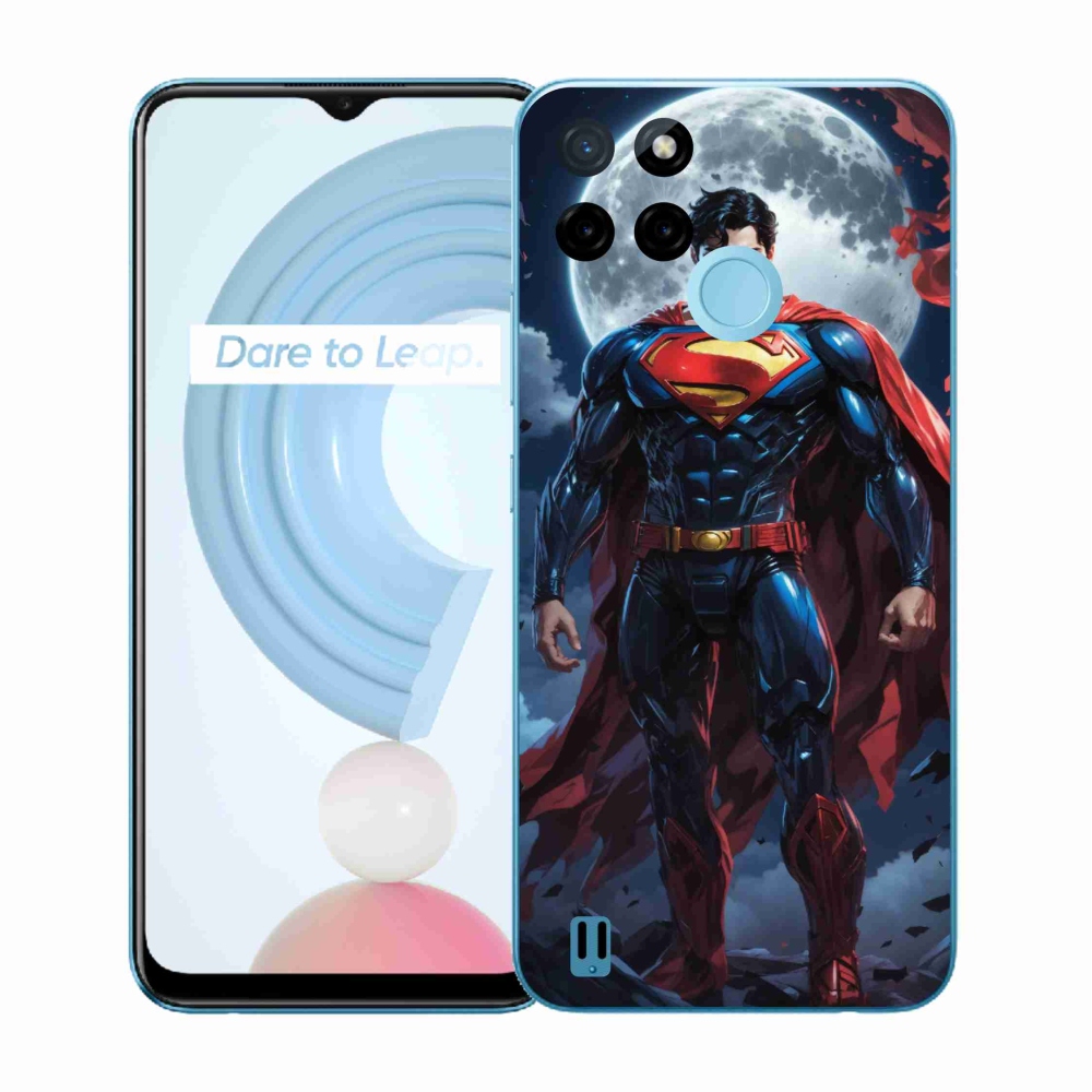 Zselés borítás mmCase a Realme C21Y/C25Y készülékhez - superman