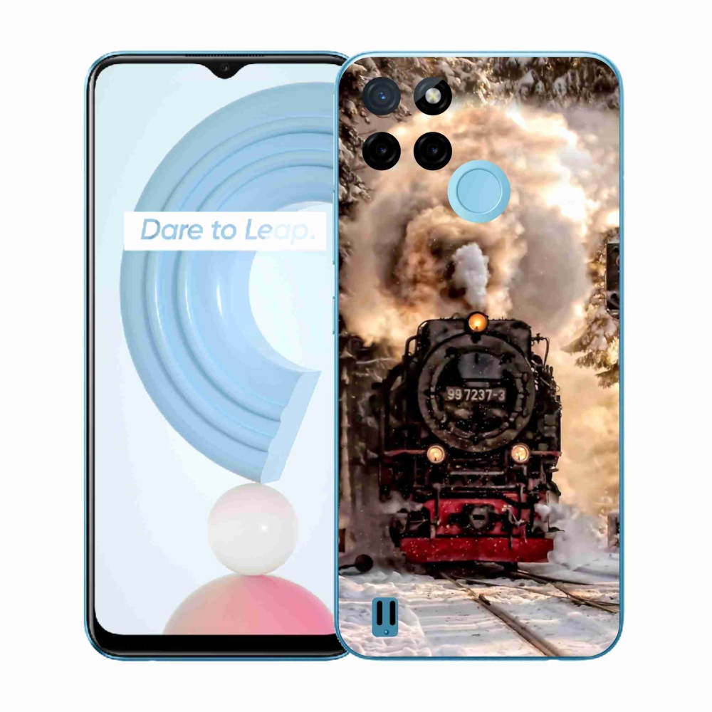 Zselés borítás mmCase a Realme C21Y/C25Y készülékhez - vonat