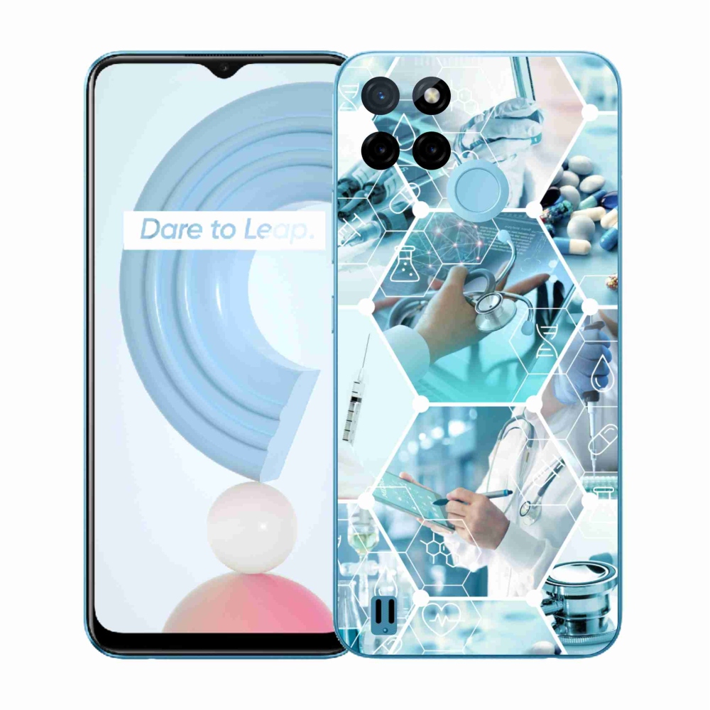 Zselés borítás mmCase a Realme C21Y/C25Y készülékhez - egészség