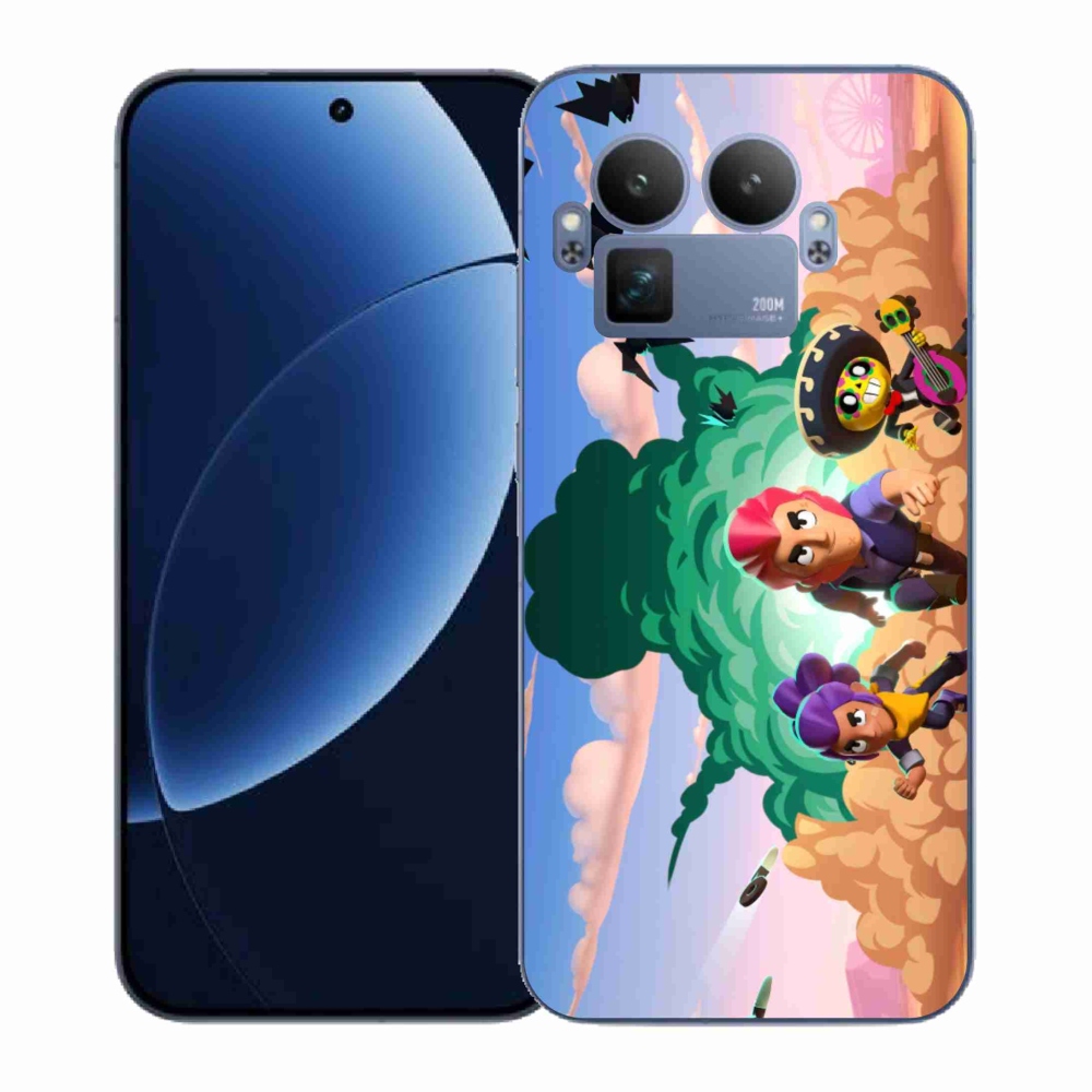 Gél borítás mmCase a Realme GT 8 Pro számára - brawl stars