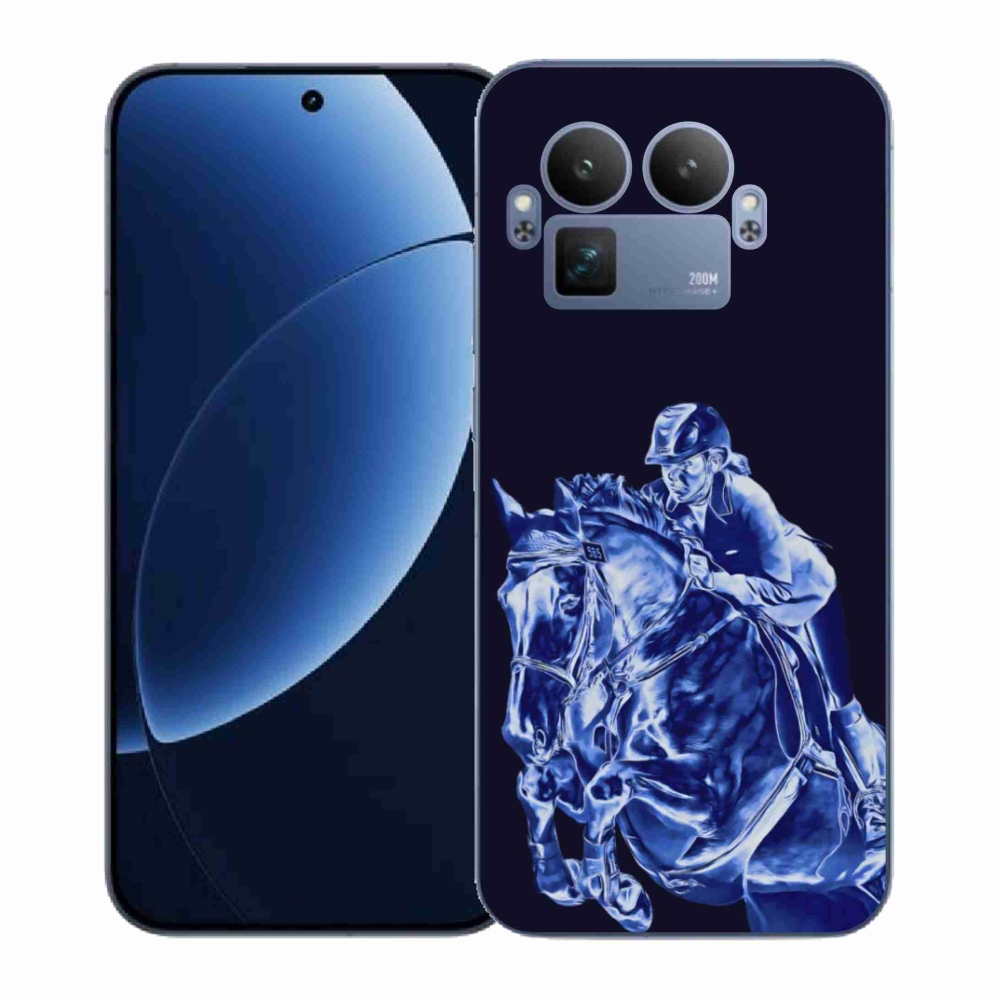 Gél borítás mmCase a Realme GT 8 Pro számára - versenyló