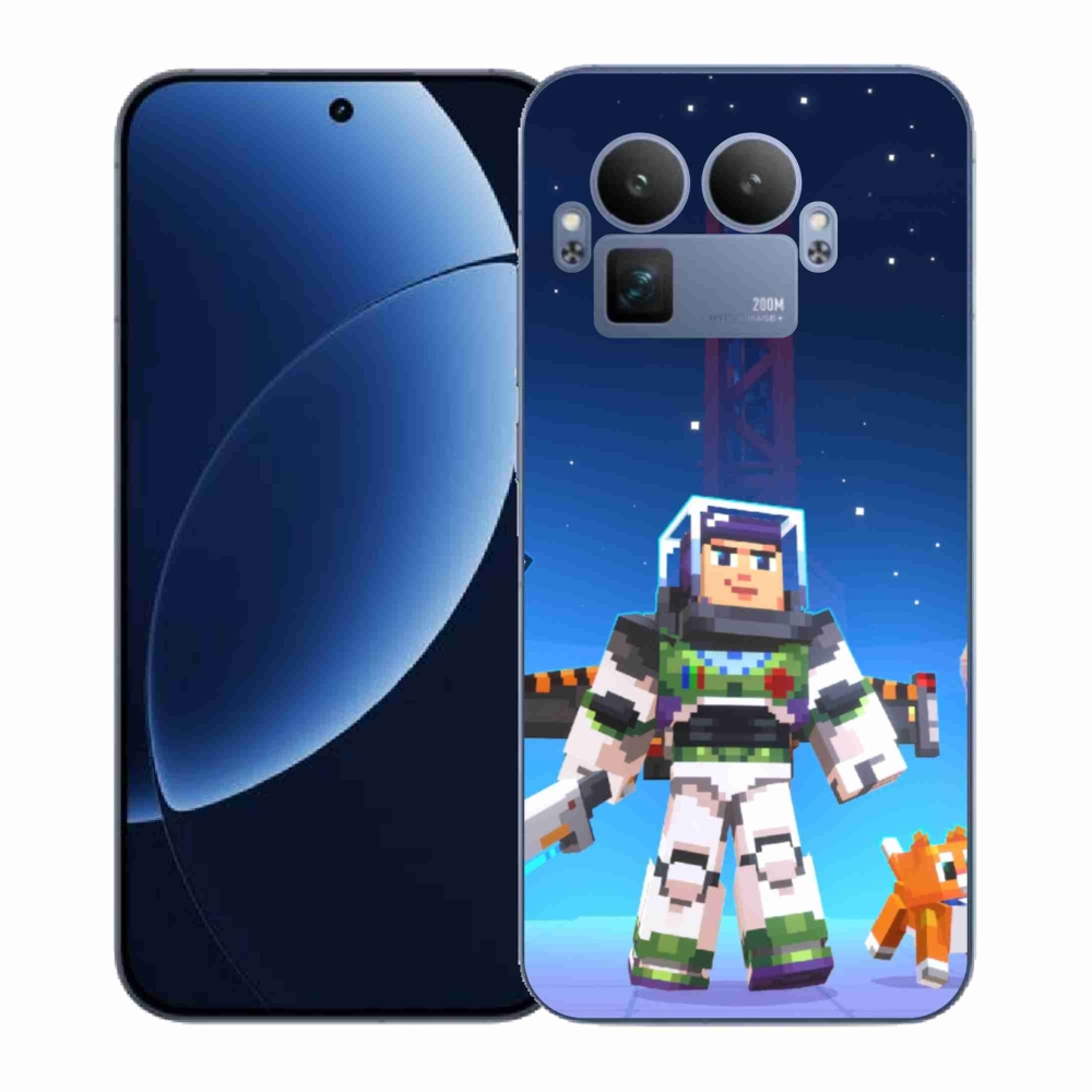 Gél borítás mmCase a Realme GT 8 Pro-n - minecraft 2