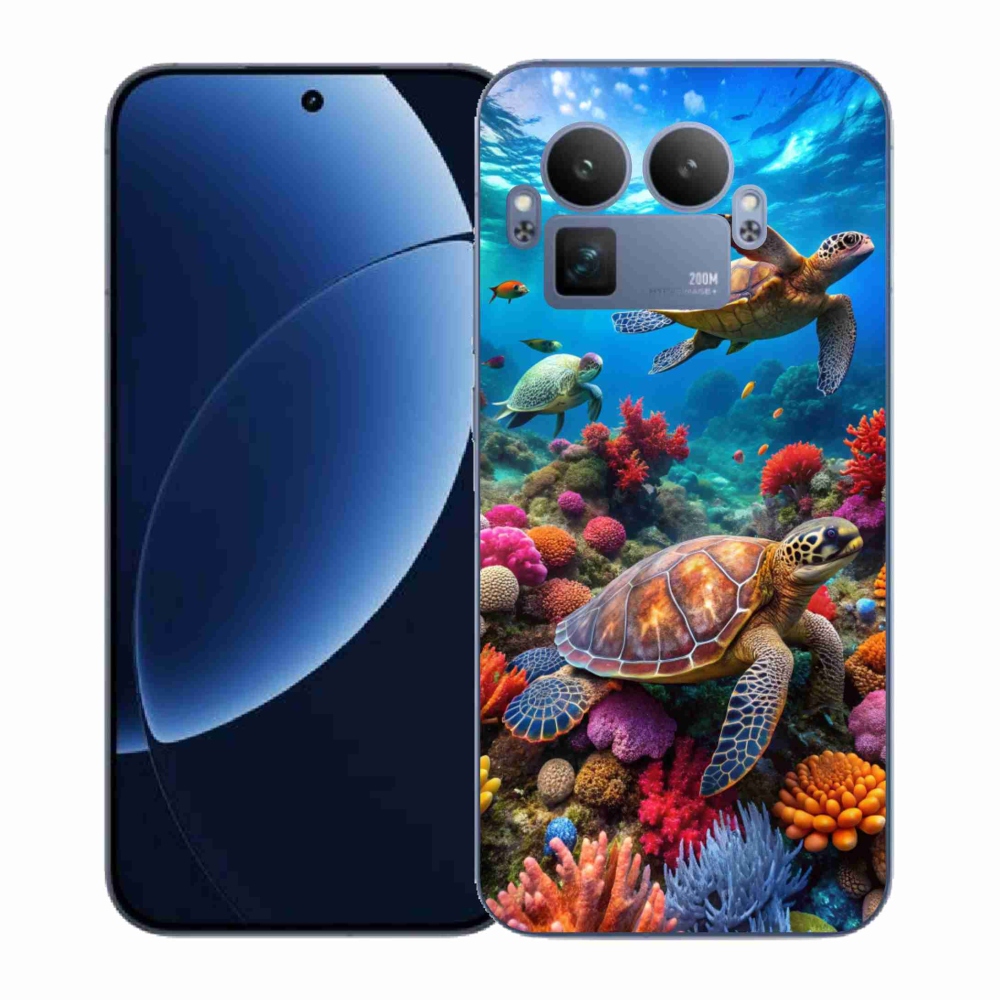 Gél borítás mmCase a Realme GT 8 Pro készülékhez - Sea World 2