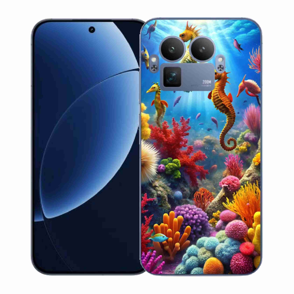 Gél borítás mmCase a Realme GT 8 Pro készülékhez - Sea World 3