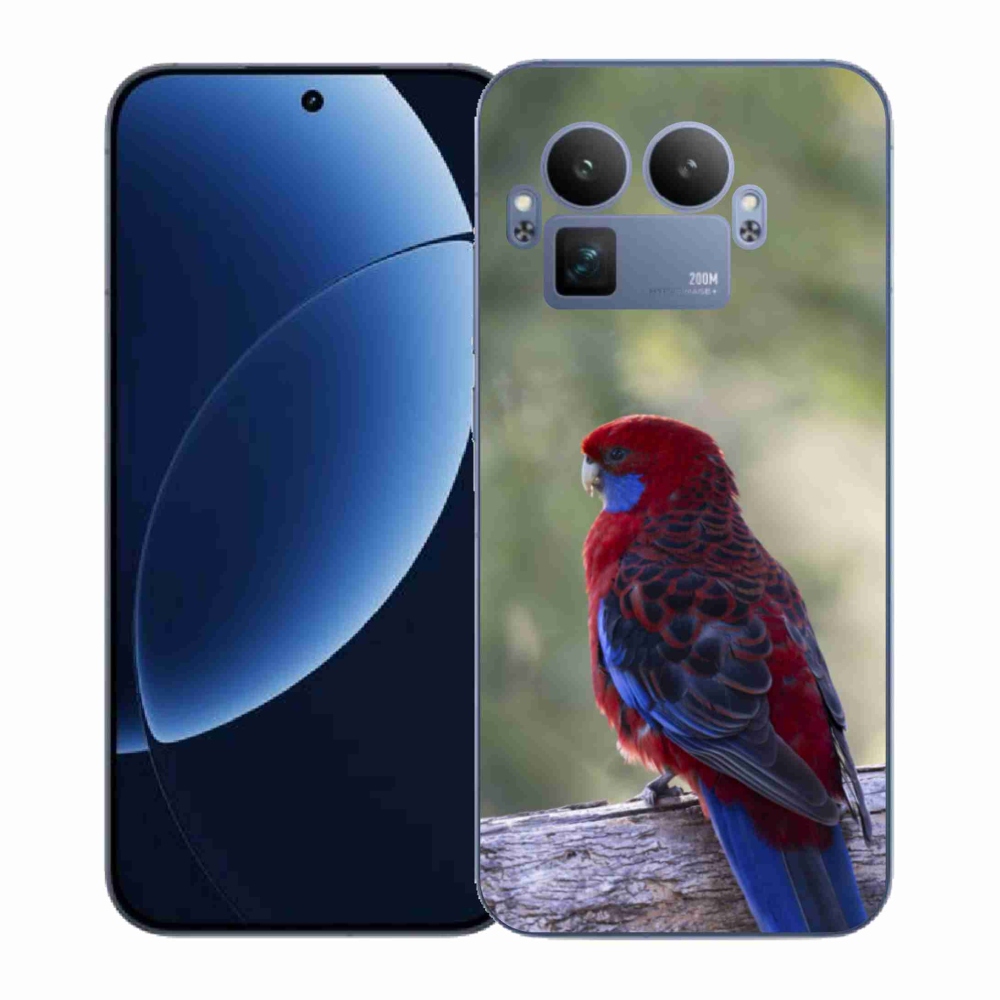 Gél borítás mmCase a Realme GT 8 Pro készülékhez - papagáj rosela