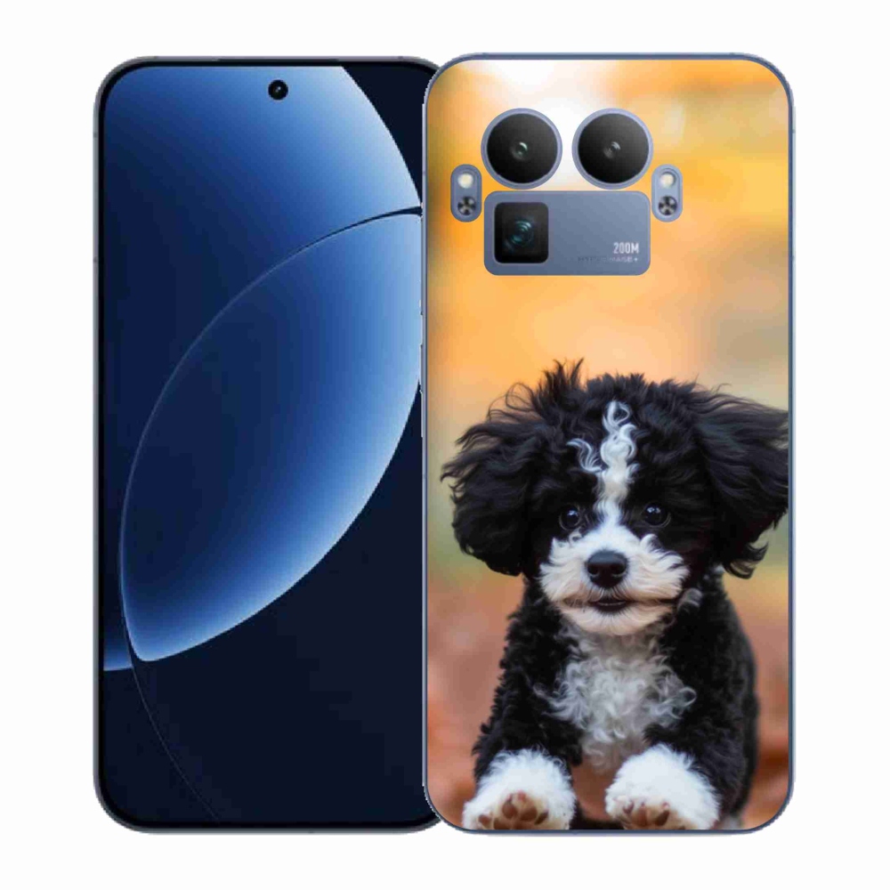 Gél borítás mmCase a Realme GT 8 Pro számára - aranyos kiskutya 2