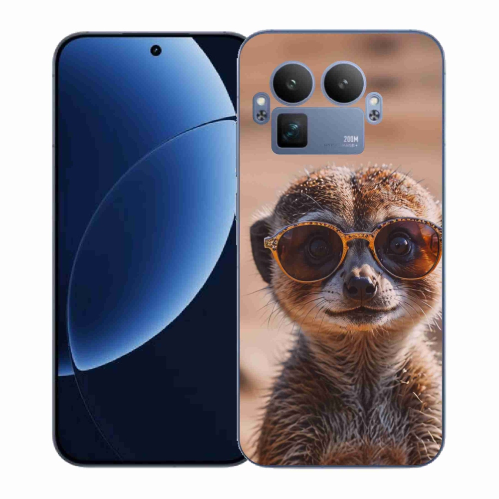 Gél borítás mmCase a Realme GT 8 Pro-n - stílusos surikata