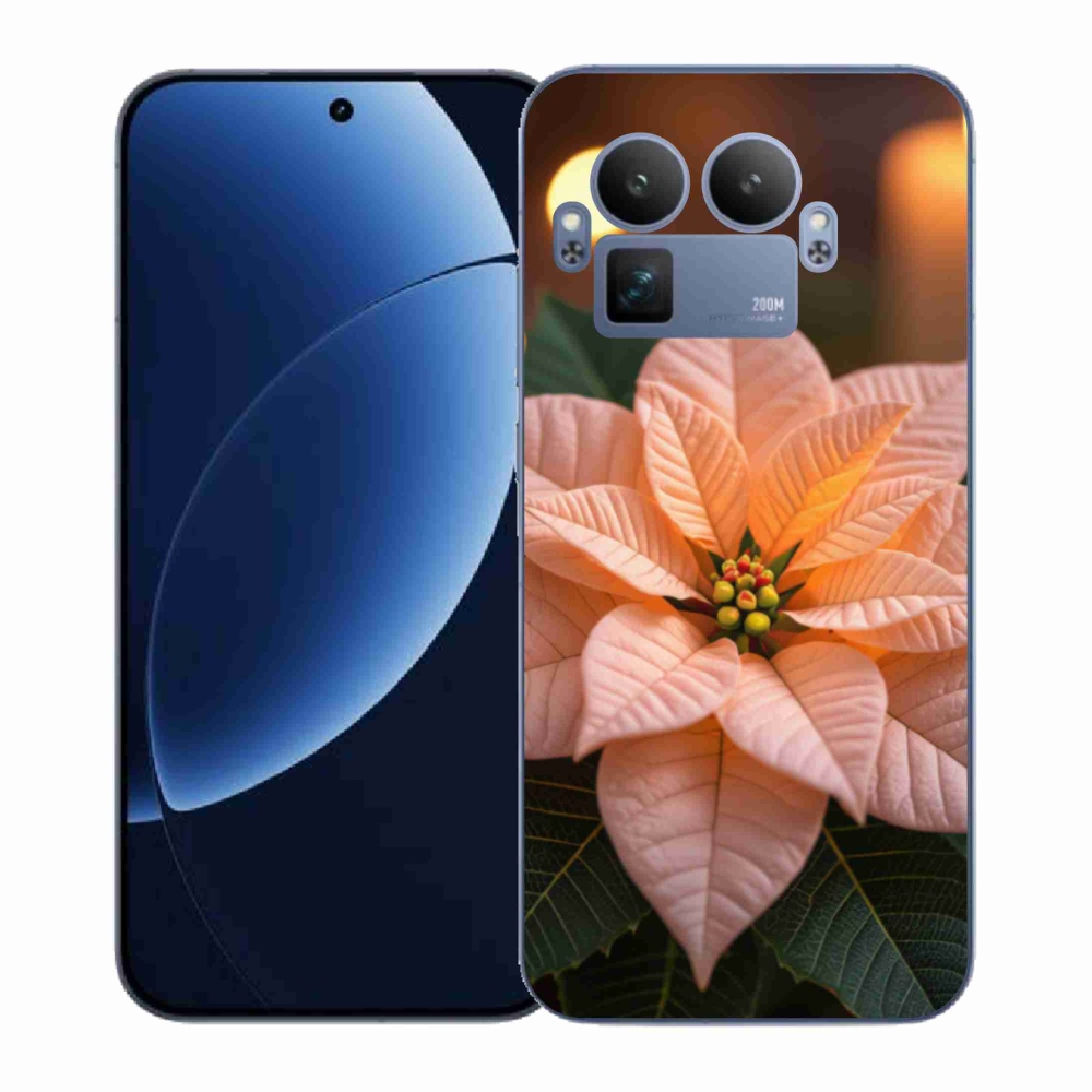 Gél borítás mmCase a Realme GT 8 Pro készülékhez - mikulásvirág