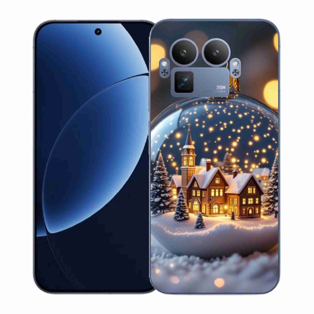 Gél borítás mmCase a Realme GT 8 Pro számára - Karácsonyi golyók 4