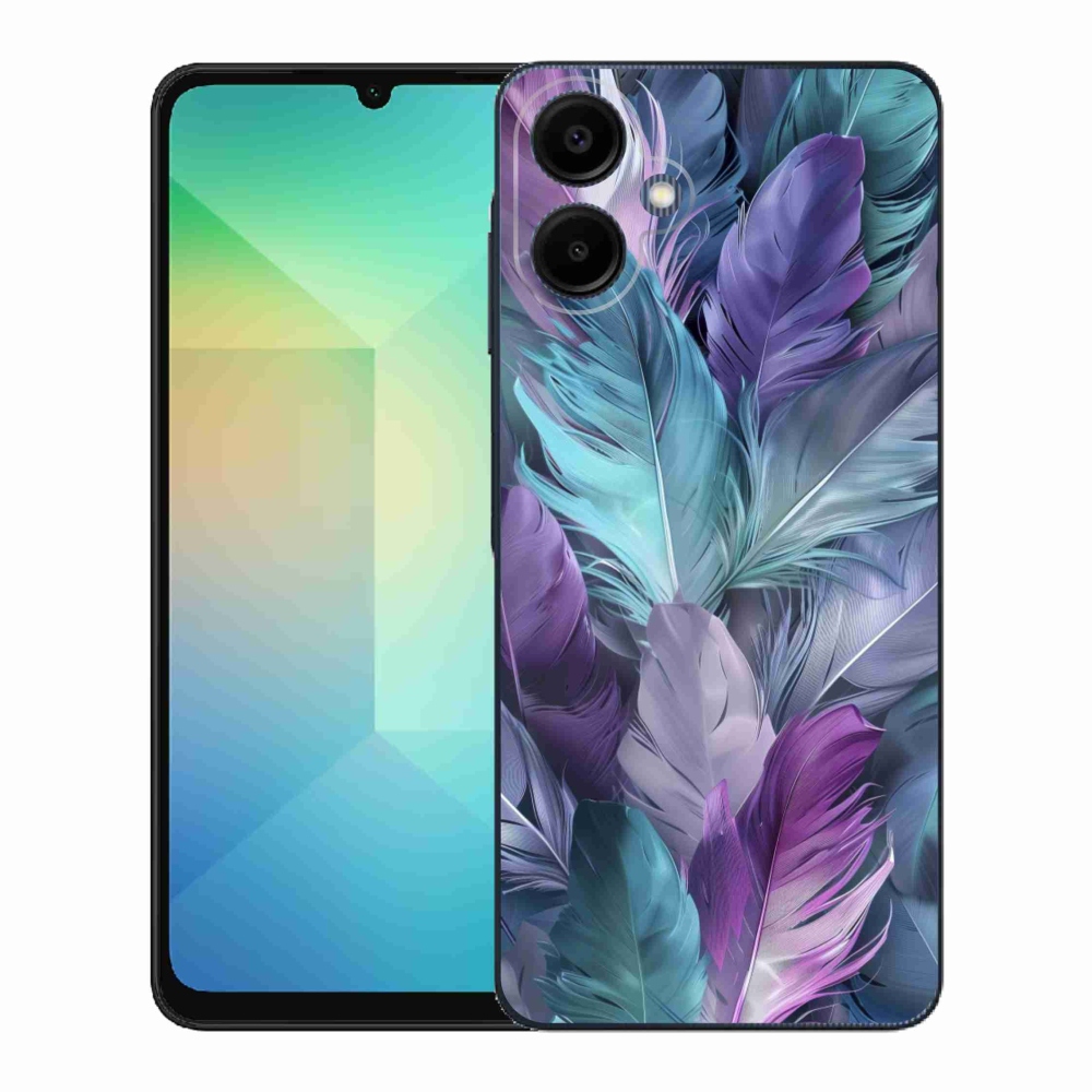 Zselés borítás mmCase Samsung Galaxy A06 - színes toll 2