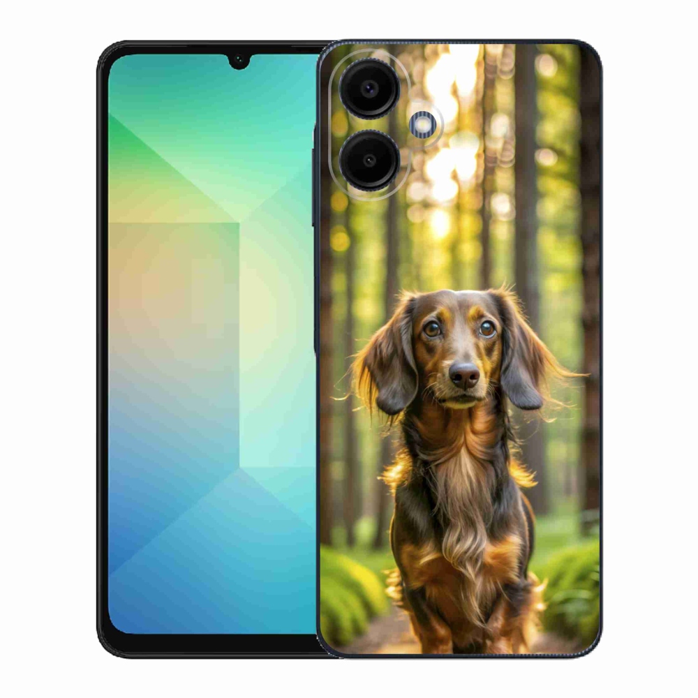 Zselés borítás mmCase Samsung Galaxy A06-hoz - tacskó 4