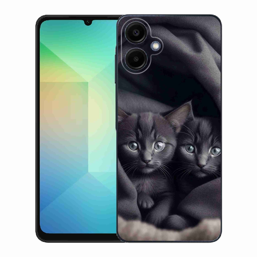 Zselés borítás mmCase Samsung Galaxy A06 - cat duo - macska duóhoz