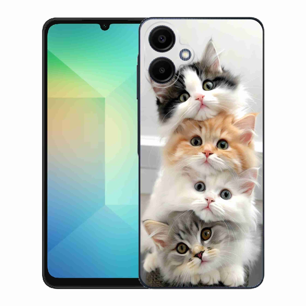 Zselés borítás mmCase Samsung Galaxy A06-hoz - cat group