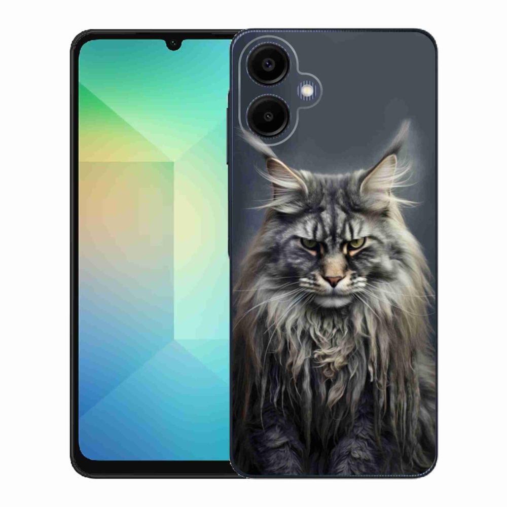 Gél borító mmCase Samsung Galaxy A06 - macskaszem nézet 4