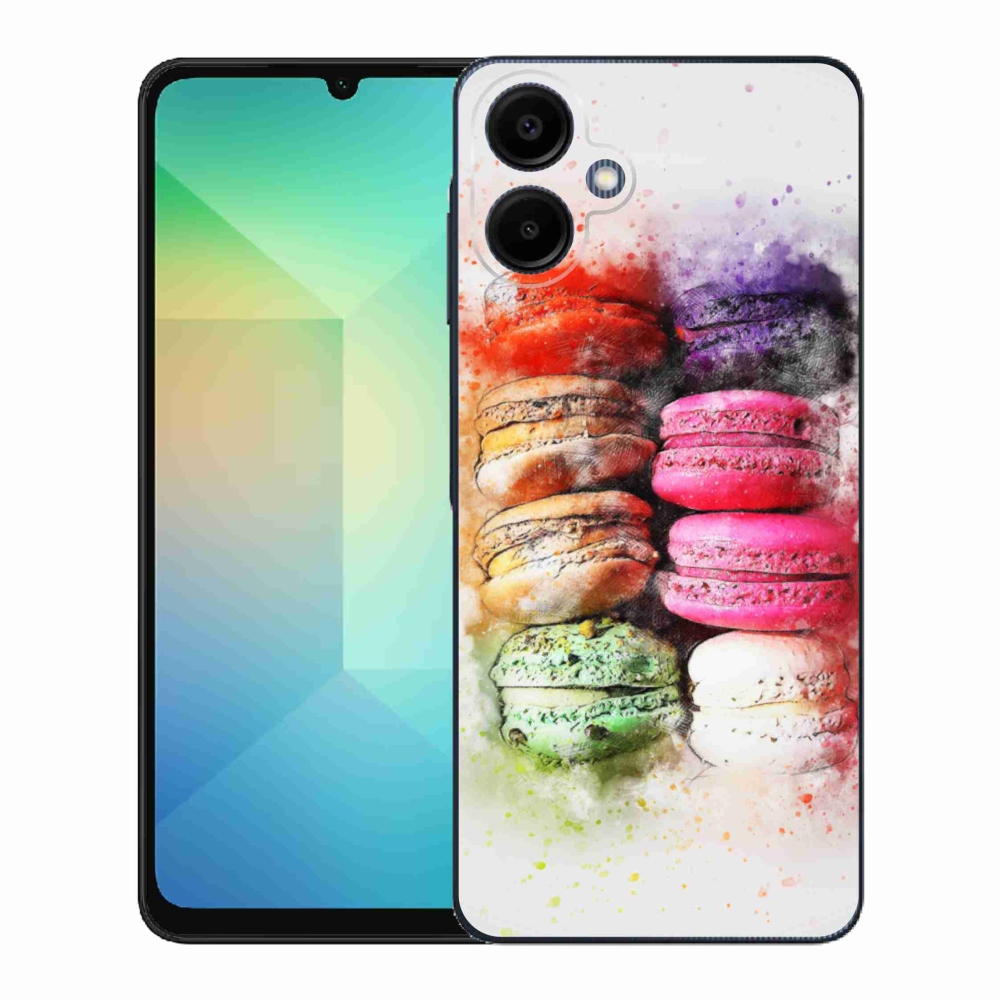 Zselés borítás mmCase Samsung Galaxy A06-hoz - makarónik