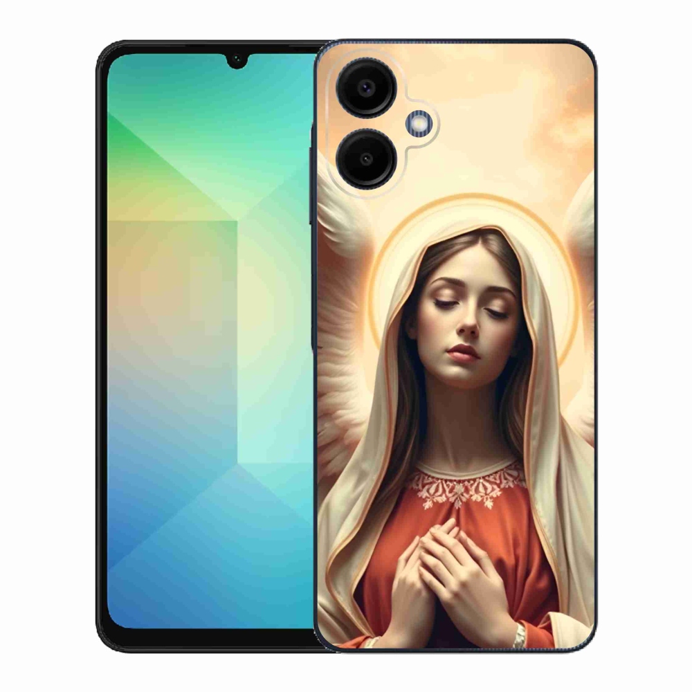 Gél borítás mmCase Samsung Galaxy A06-hoz - vallási motívum