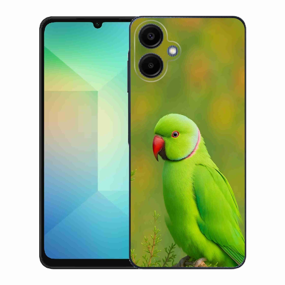 Zselés borítás mmCase Samsung Galaxy A06 - papagáj Alexander 2