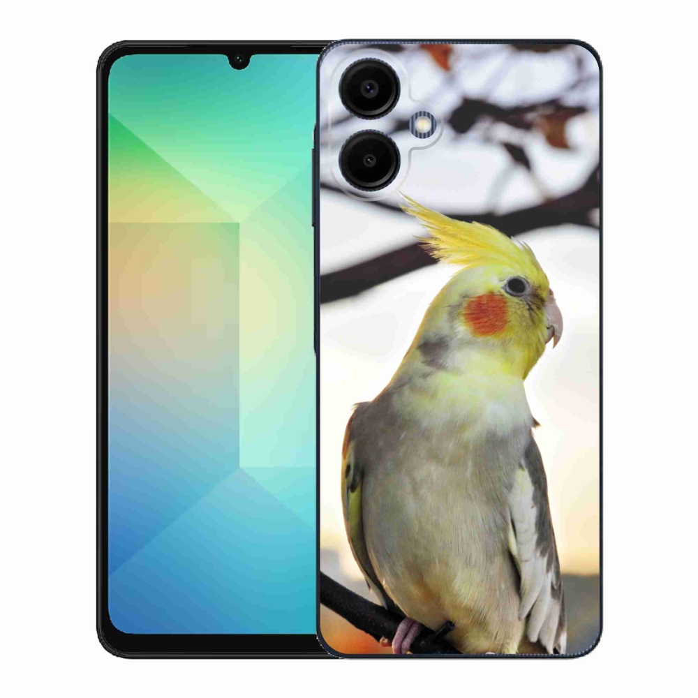 Gél borítás mmCase Samsung Galaxy A06-hoz - papagáj korela