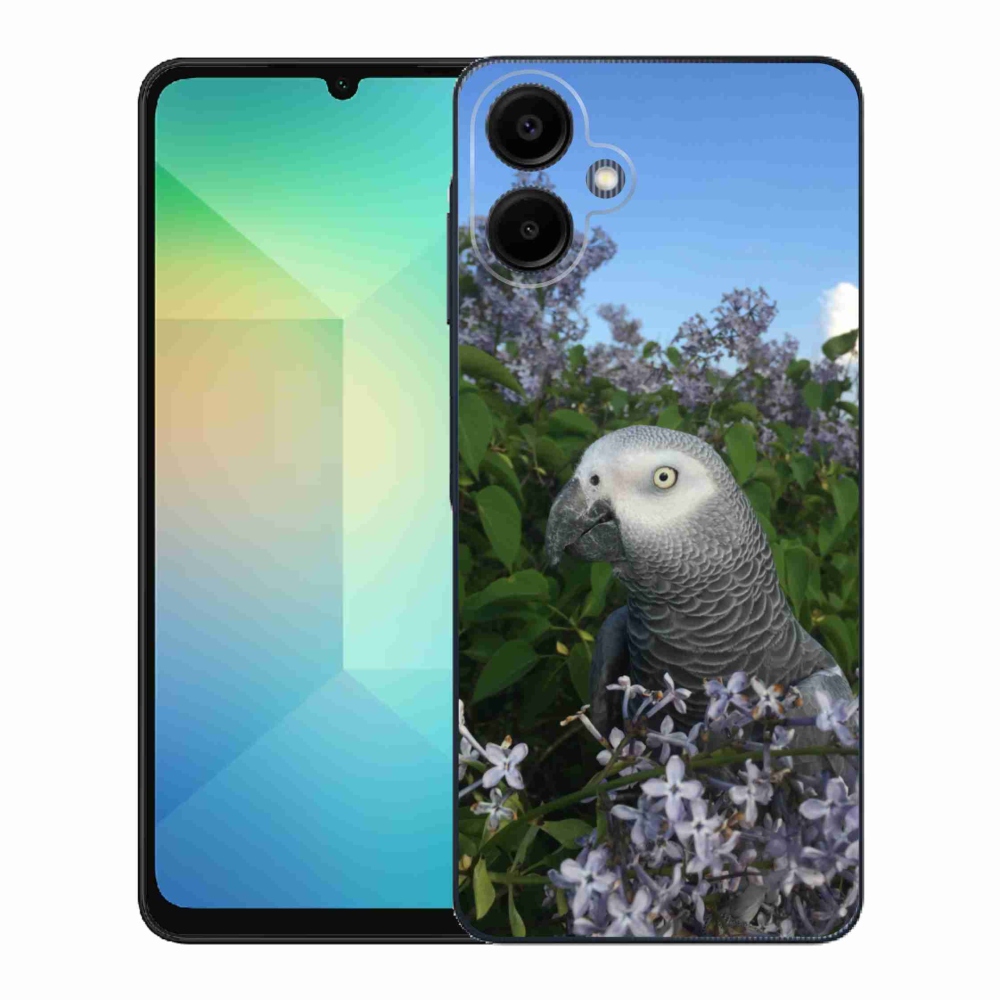 Zselés borítás mmCase Samsung Galaxy A06-hoz - papagáj jacco