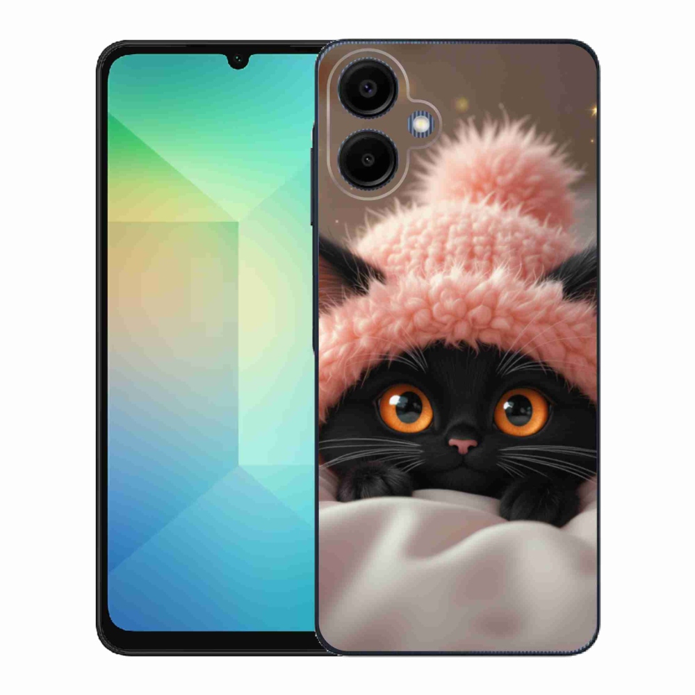 Gél borító mmCase Samsung Galaxy A06 - aranyos cica 7