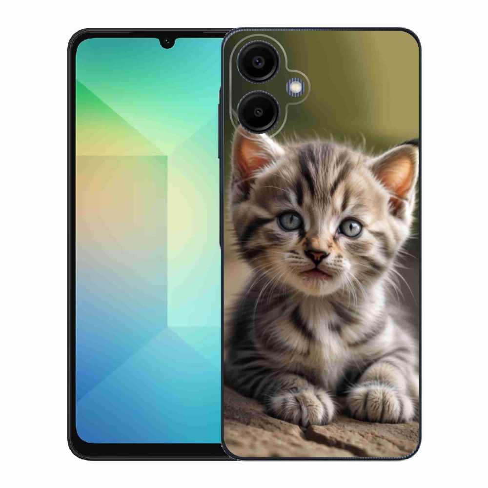 Gél borító mmCase Samsung Galaxy A06-hoz - aranyos cica 9