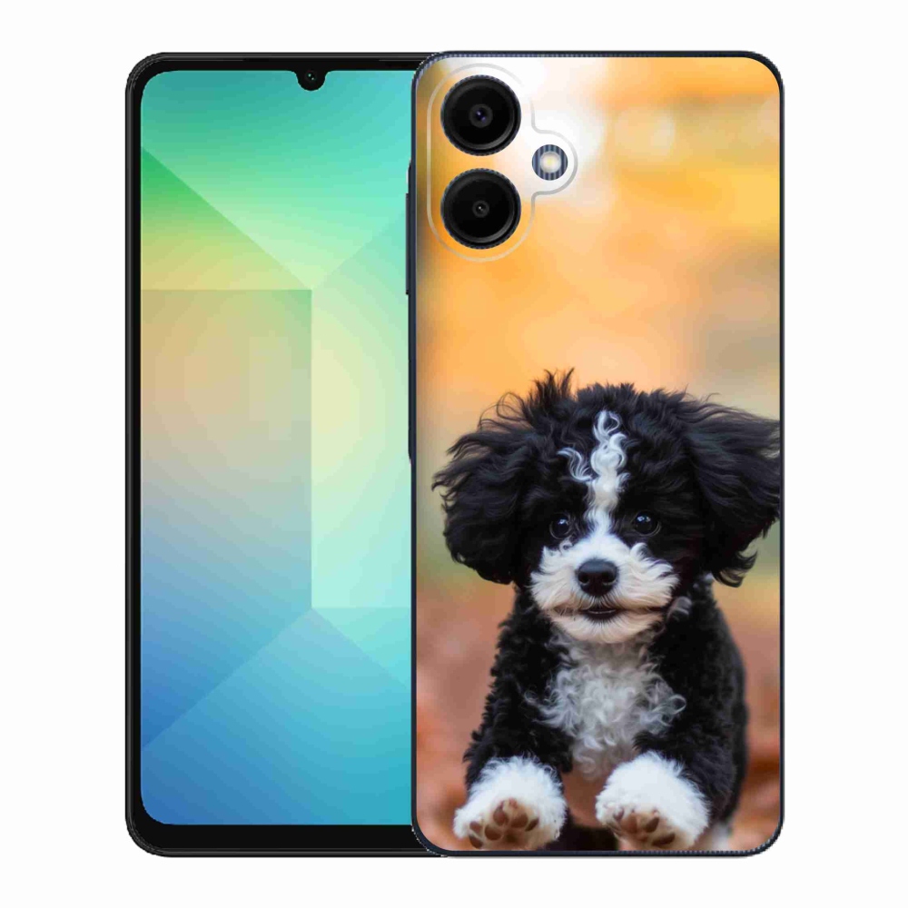 Gél borítás mmCase Samsung Galaxy A06 - aranyos kiskutya 2