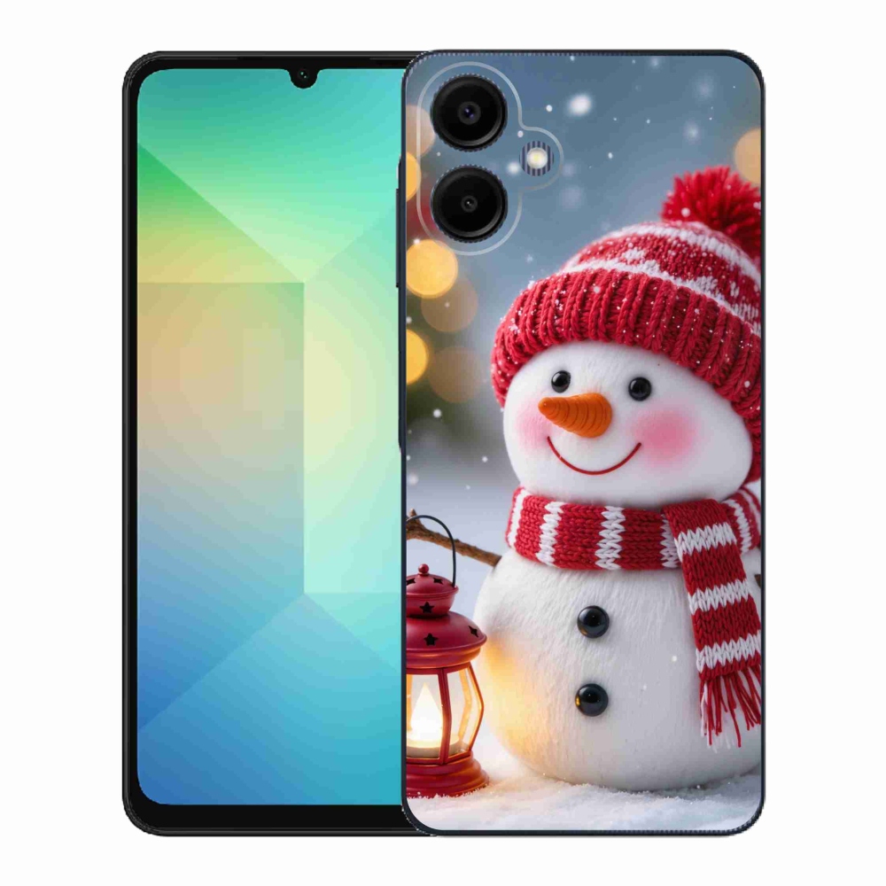 Gél borítás mmCase Samsung Galaxy A06 - hóember 2