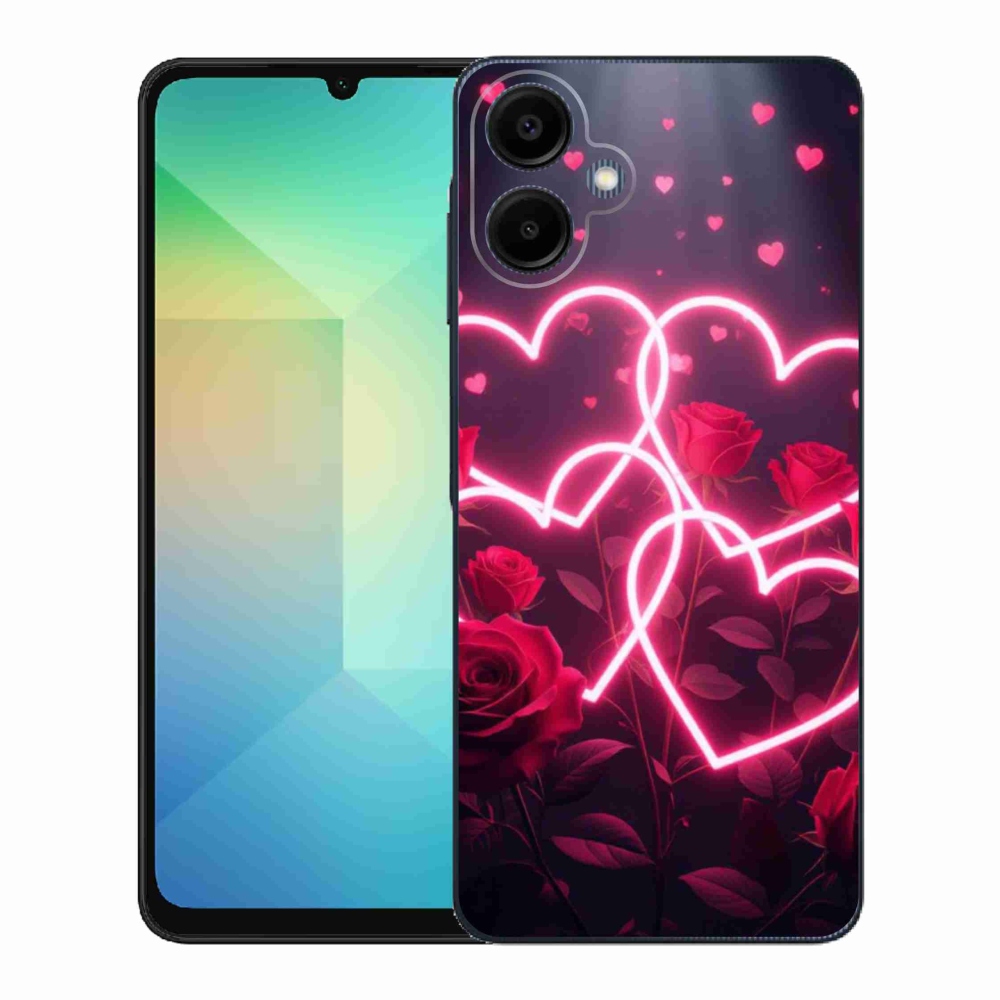 Gél borítás mmCase Samsung Galaxy A06 - szerelem szíve - Samsung Galaxy A06 tok