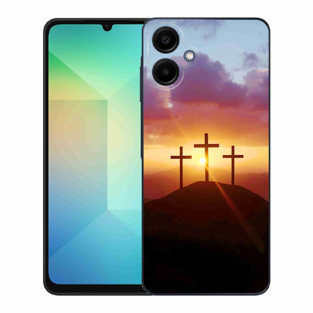 Gél borítás mmCase Samsung Galaxy A06 - három kereszt