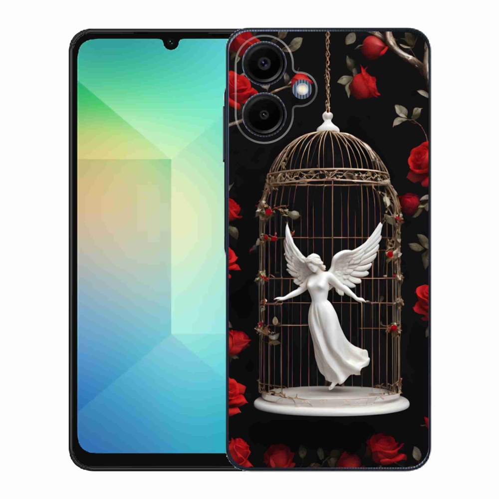 Gél borítás mmCase Samsung Galaxy A06 - csapdába esett angyalhoz