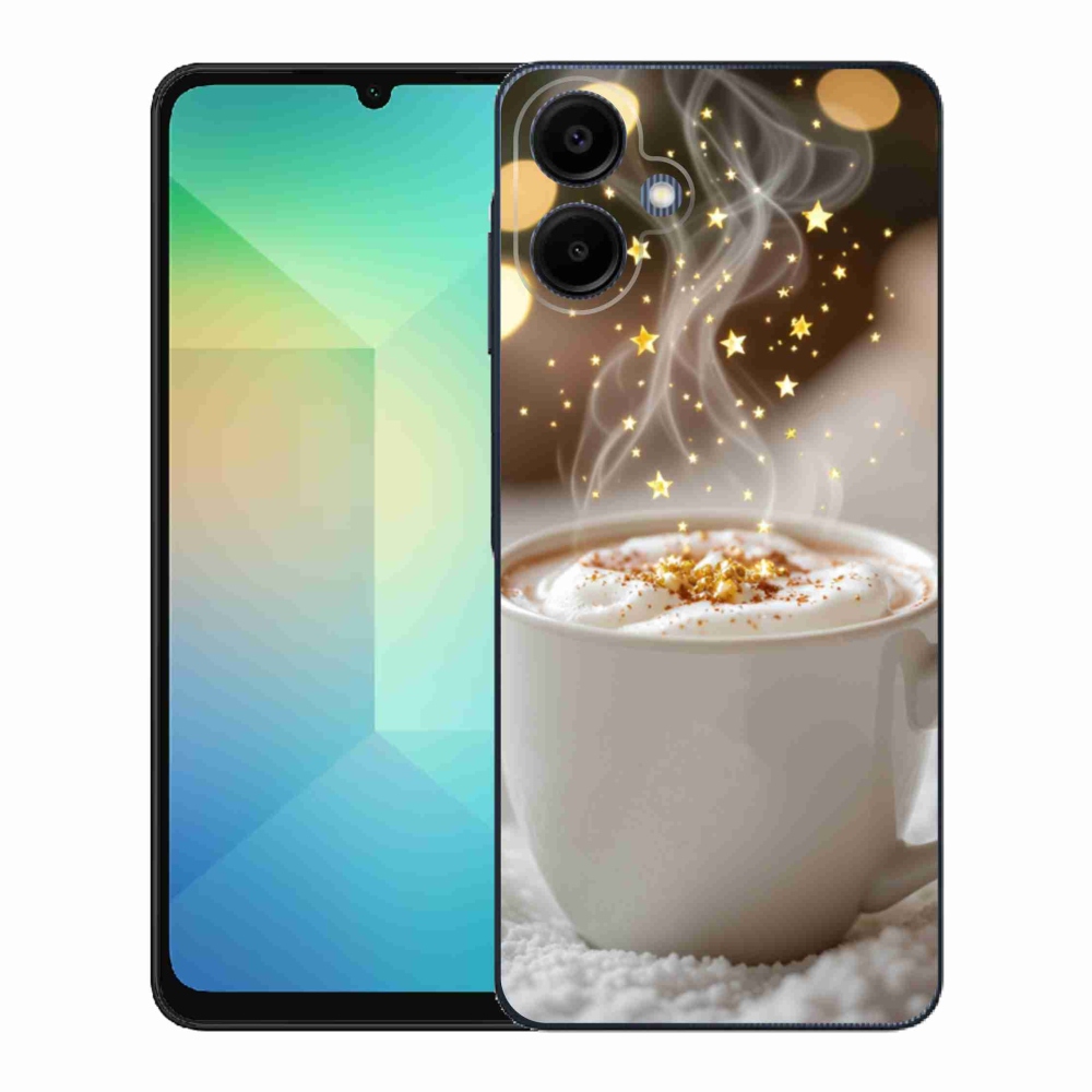 Gél borítás mmCase Samsung Galaxy A06-hoz - Karácsonyi forró ital