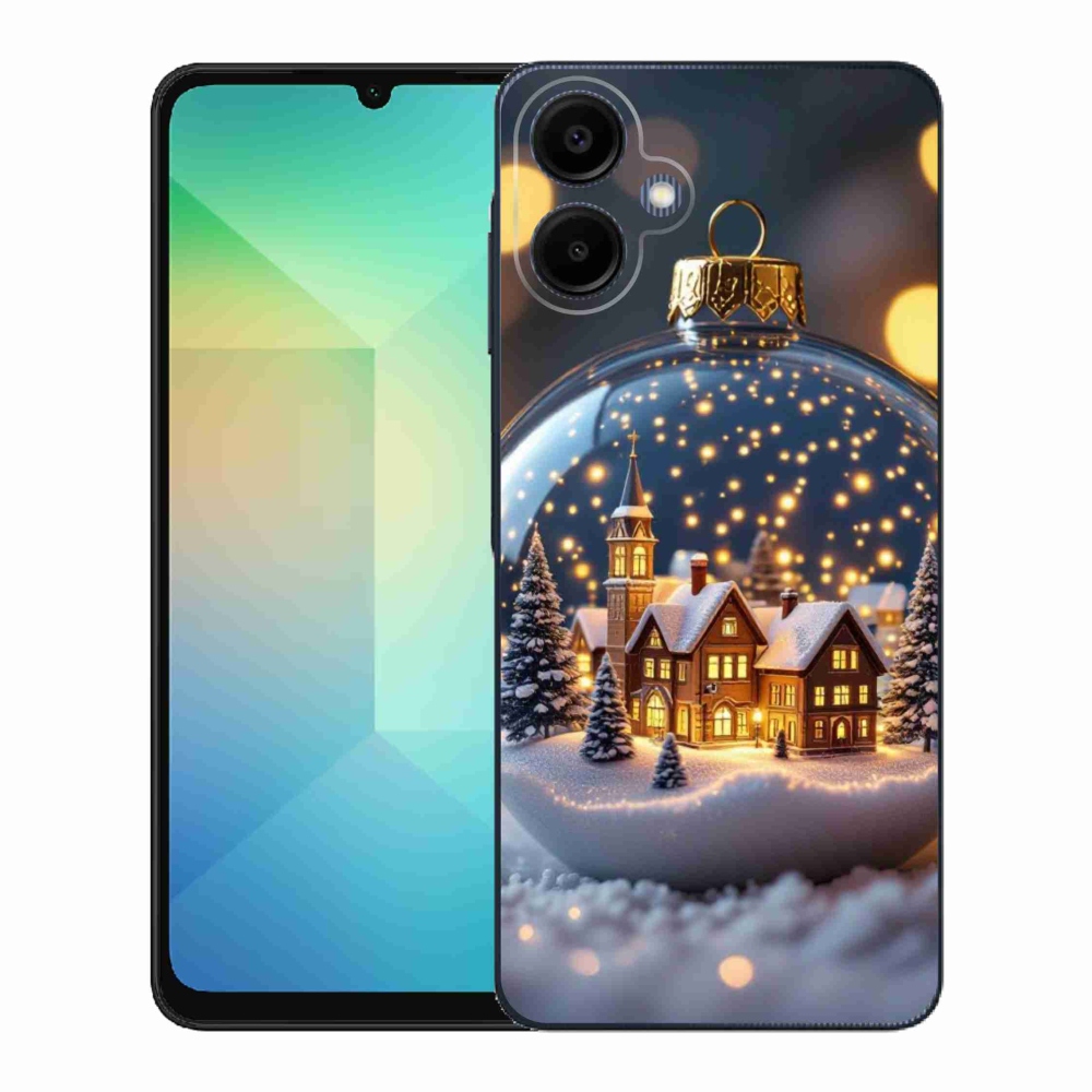 Gél borító mmCase Samsung Galaxy A06 - Karácsonyi gömbök 4