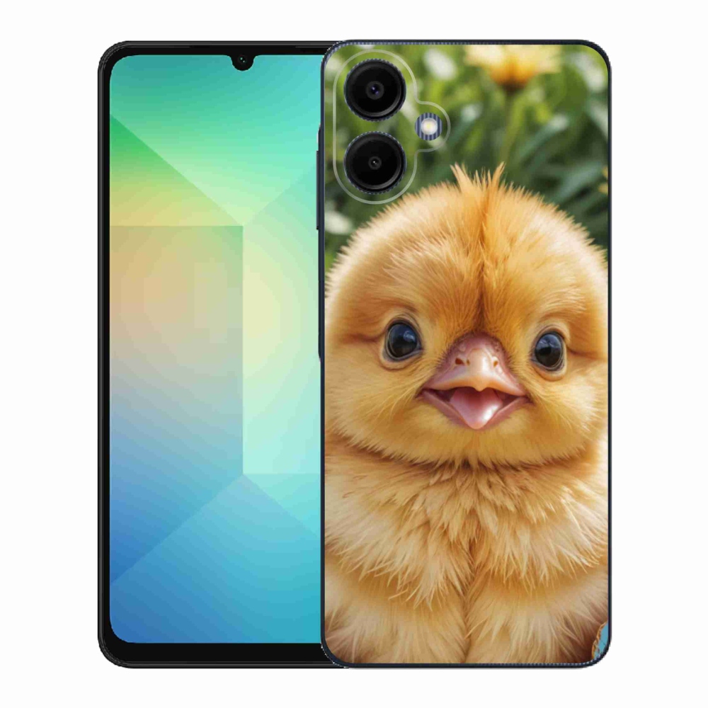 Gél borító mmCase Samsung Galaxy A06 - boldog csaj - Samsung Galaxy A06 - boldog csaj