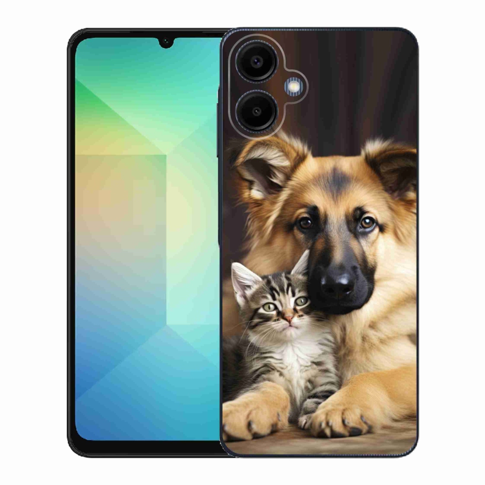 Gél borítás mmCase Samsung Galaxy A06 - állatbarátság