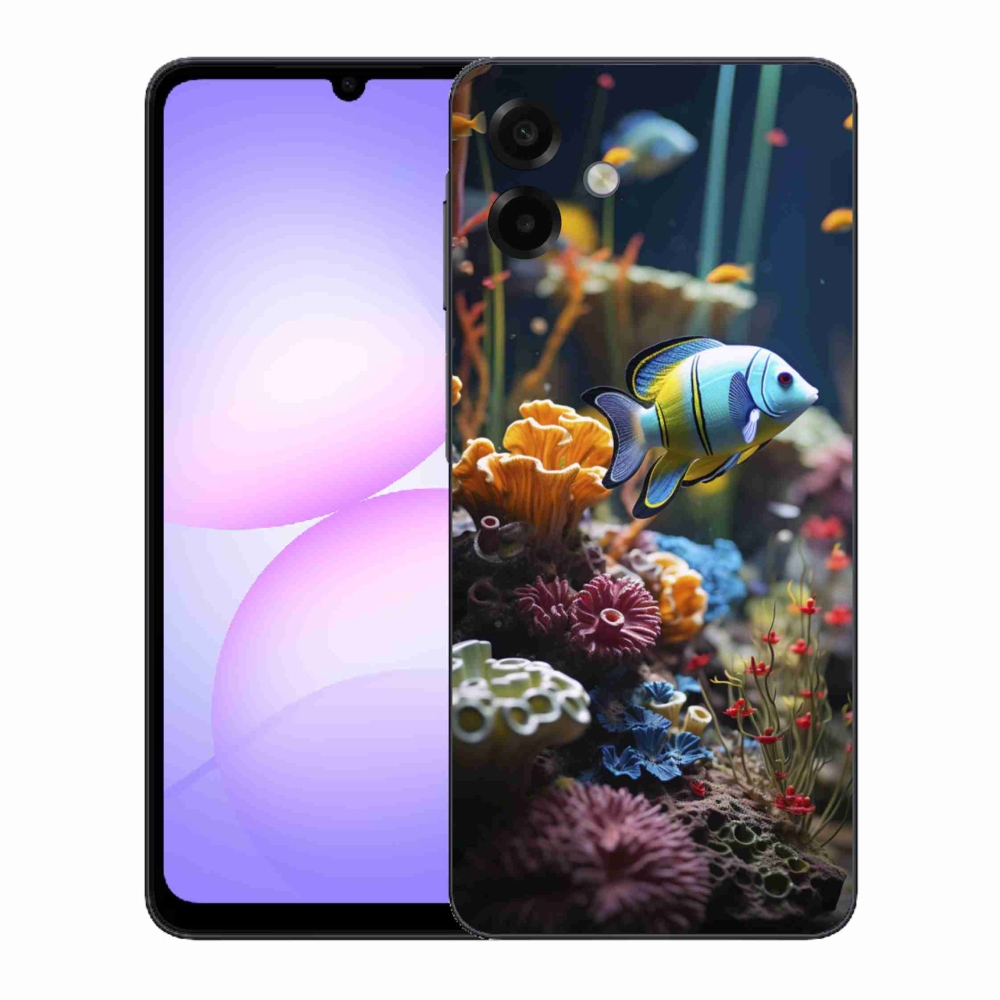 Zselés borítás mmCase Samsung Galaxy A07 készülékhez - tengeri világ 5