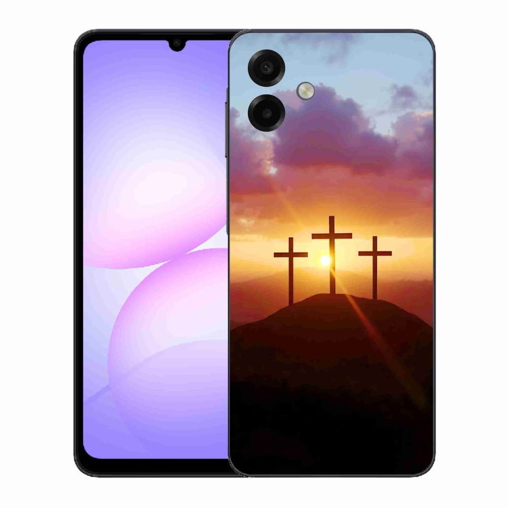 Gél borító mmCase Samsung Galaxy A07 - három kereszt