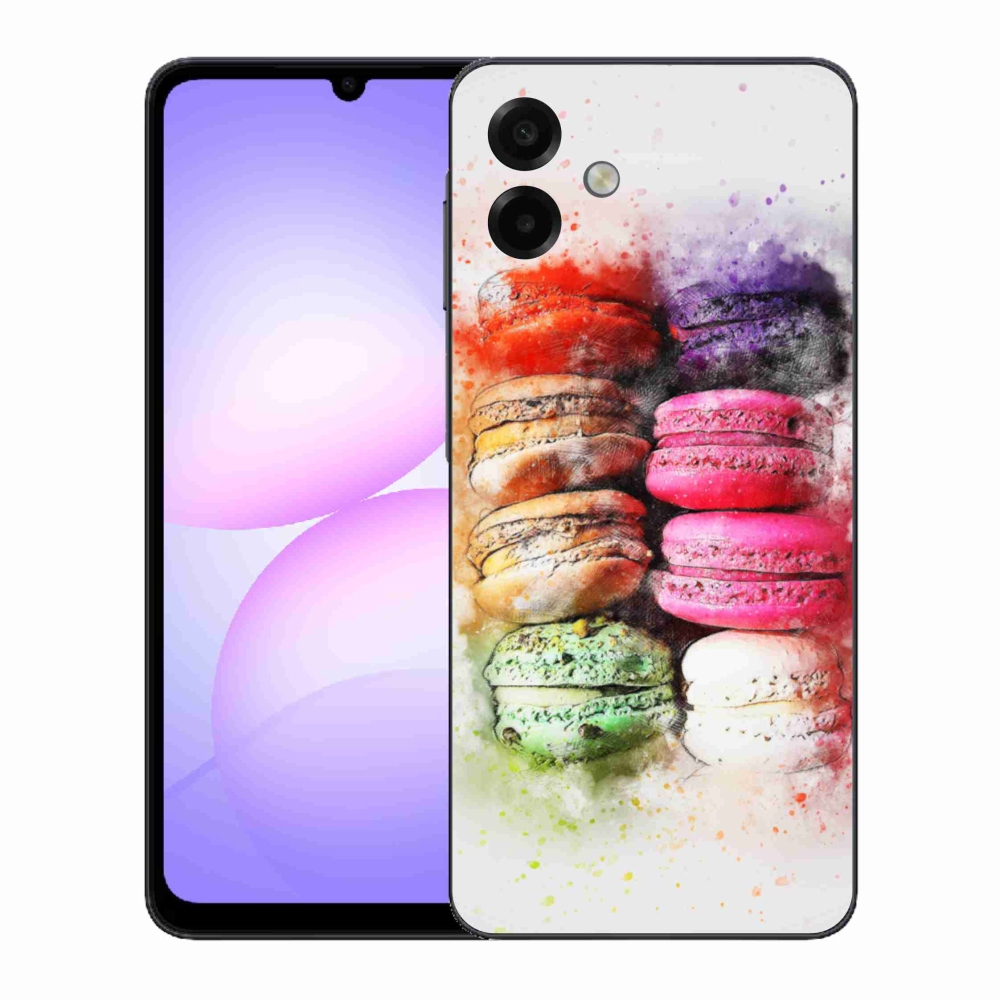 Gél borítás mmCase Samsung Galaxy A07 - macaronok