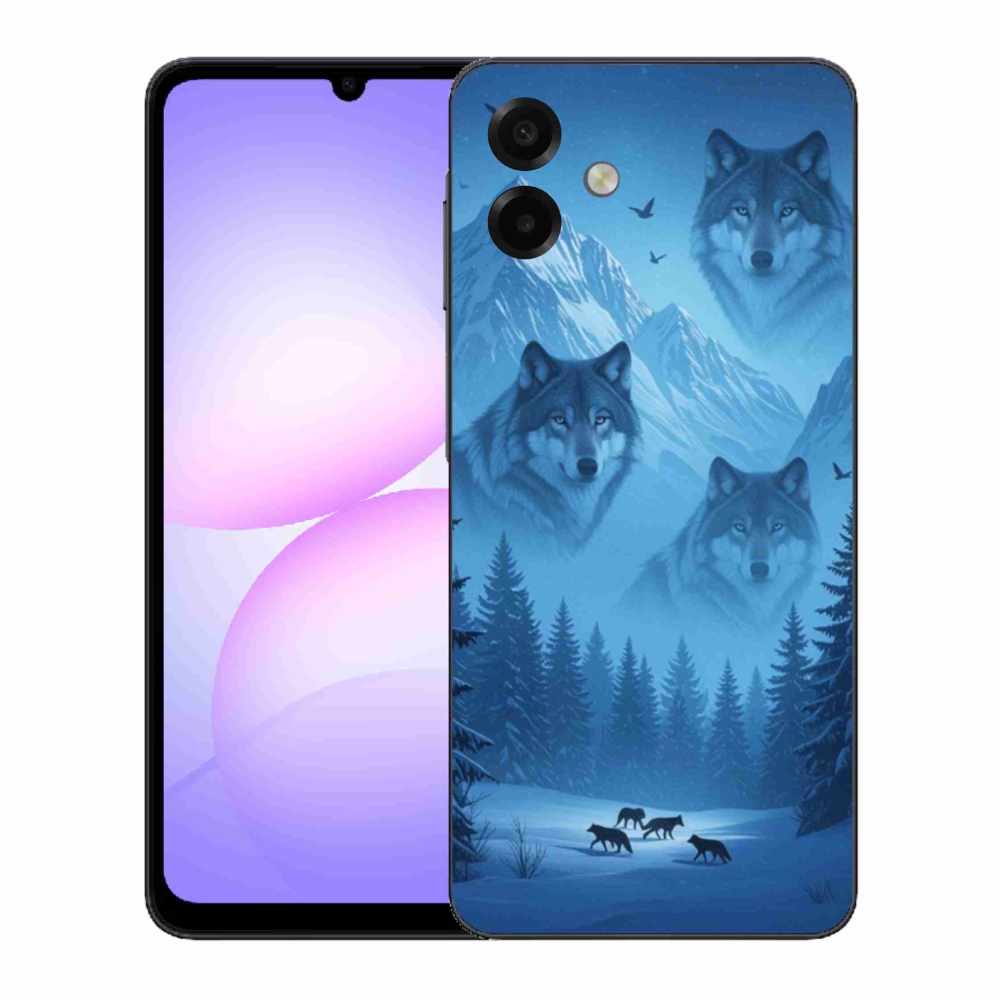 Gél védőhuzat mmCase Samsung Galaxy A07 - farkas csomag