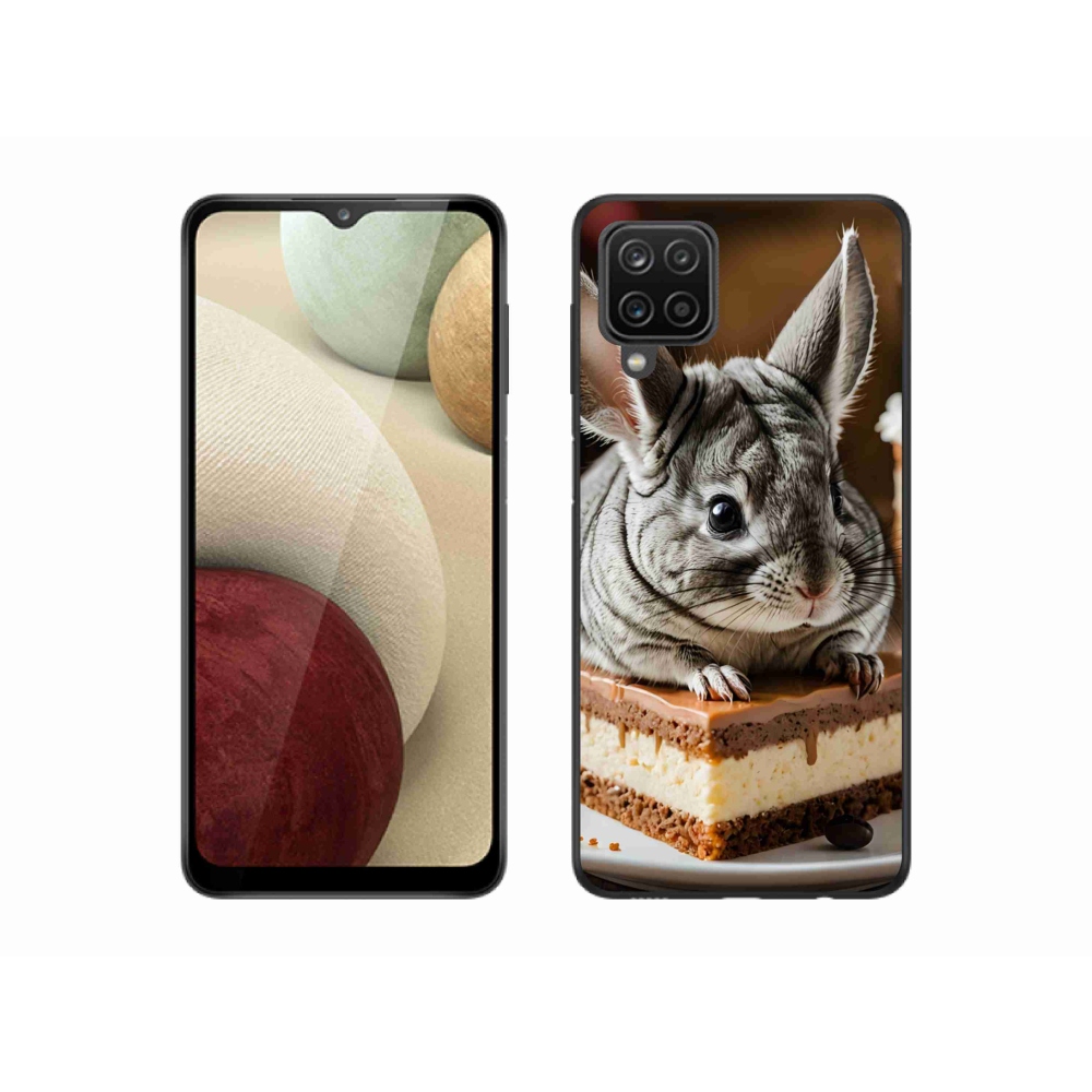 Gél borítás mmCase Samsung Galaxy A12 készülékhez - csincsilla