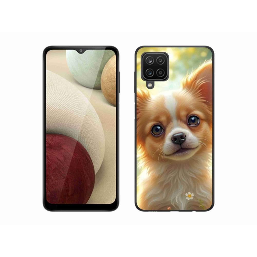 Gél borítás mmCase Samsung Galaxy A12 - chihuahua 5