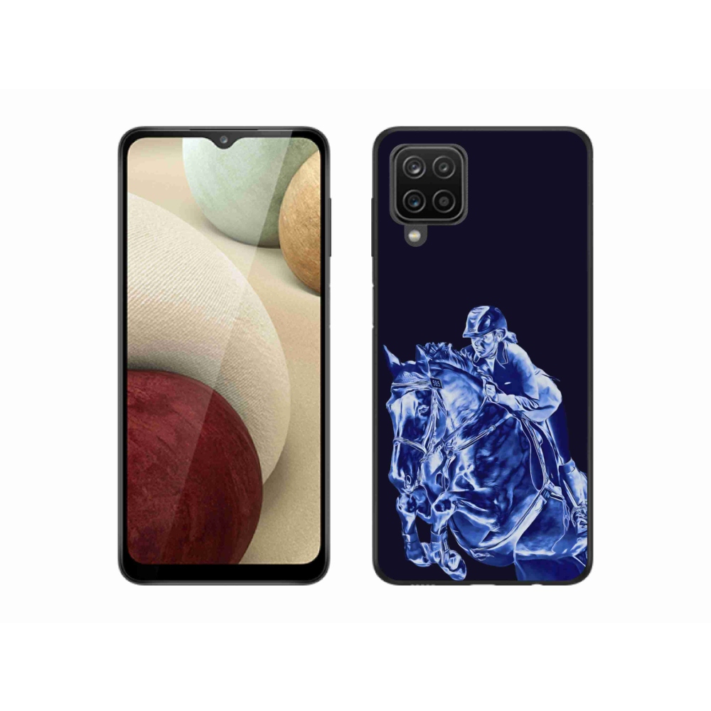 Gél borítás mmCase Samsung Galaxy A12 készülékhez - versenyló