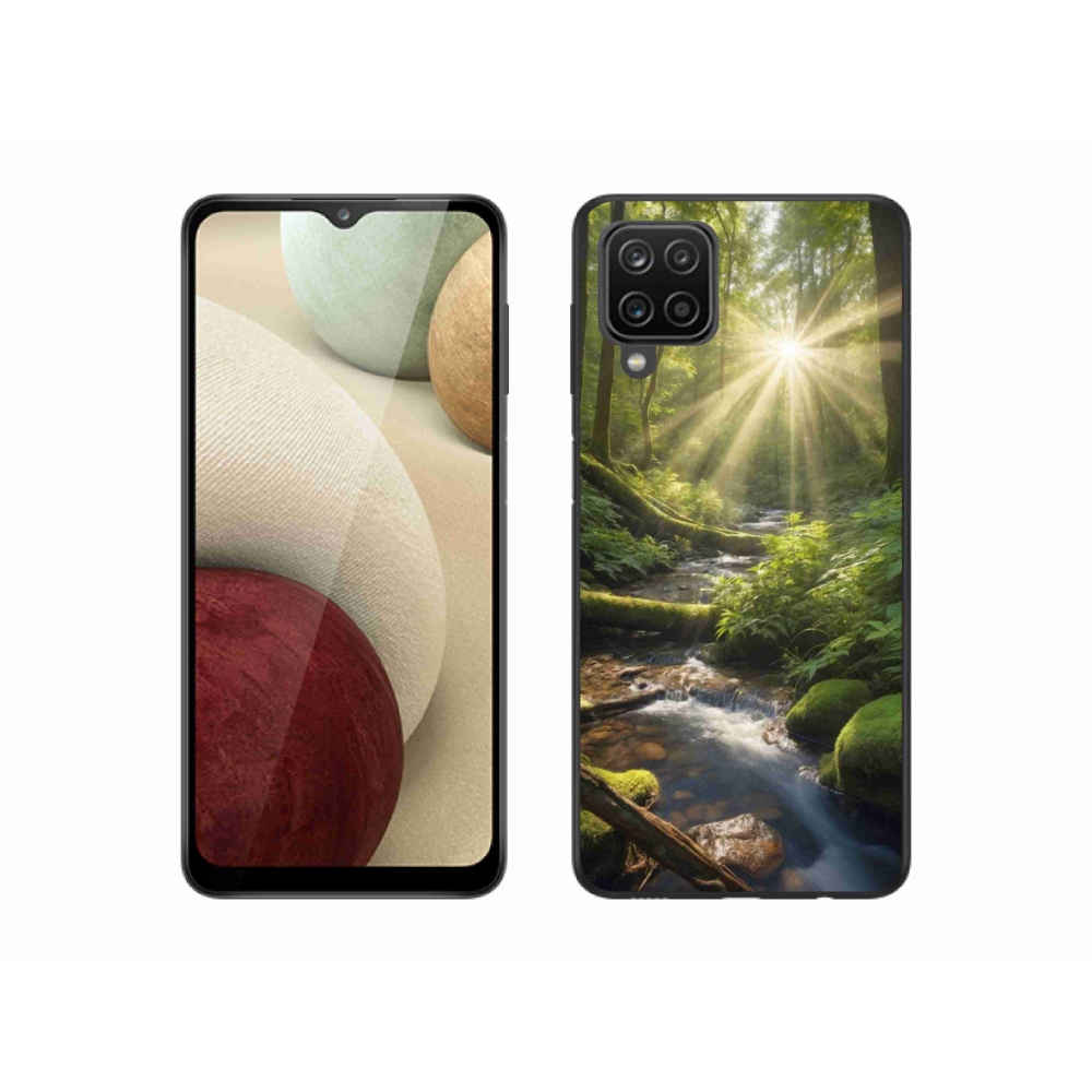 Gél borítás mmCase Samsung Galaxy A12 - erdő mélysége