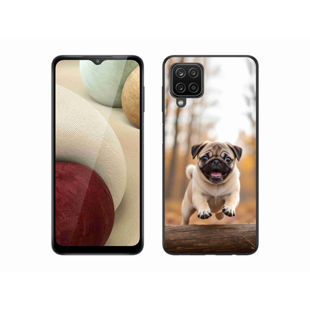 Gél borítás mmCase Samsung Galaxy A12 készülékhez - mopsz 2