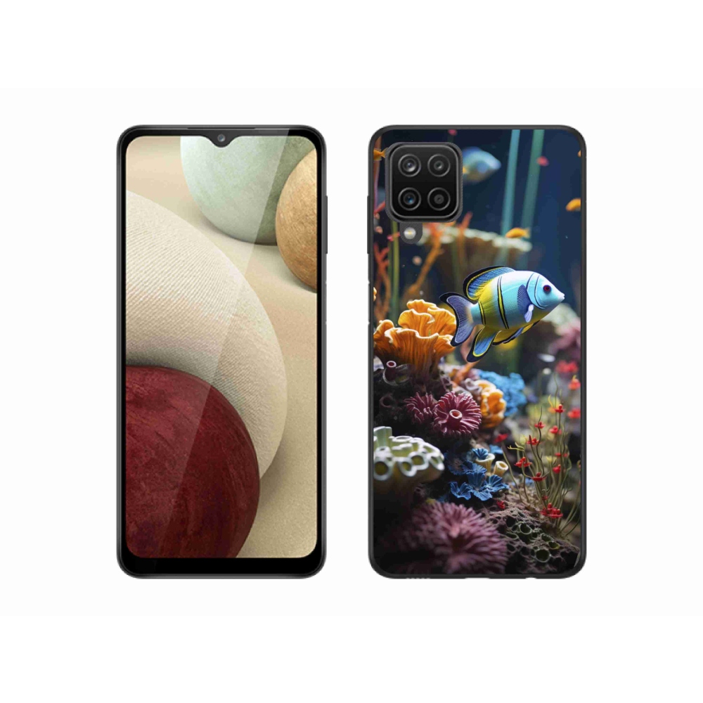 Gél borítás mmCase Samsung Galaxy A12 készülékhez - Sea World 5