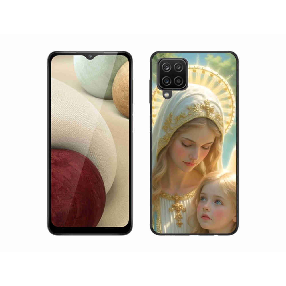 Gél borítás mmCase Samsung Galaxy A12 - vallási motívum 2