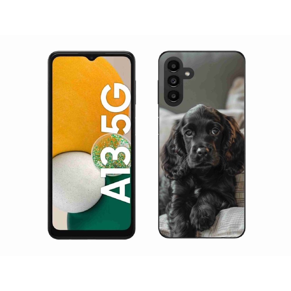 Gél borítás mmCase Samsung Galaxy A13 5G - angol cocker spánielhez
