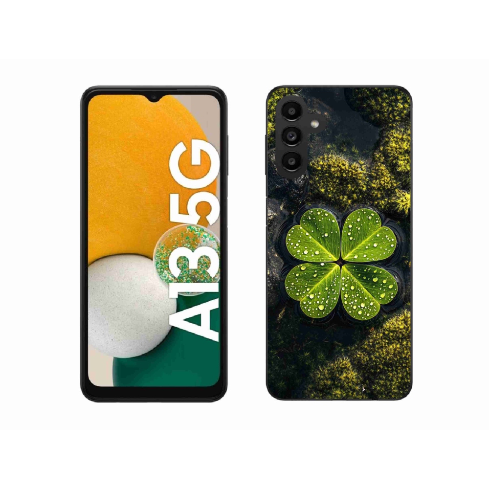 Gél borítás mmCase Samsung Galaxy A13 5G - négylevelű lóhere