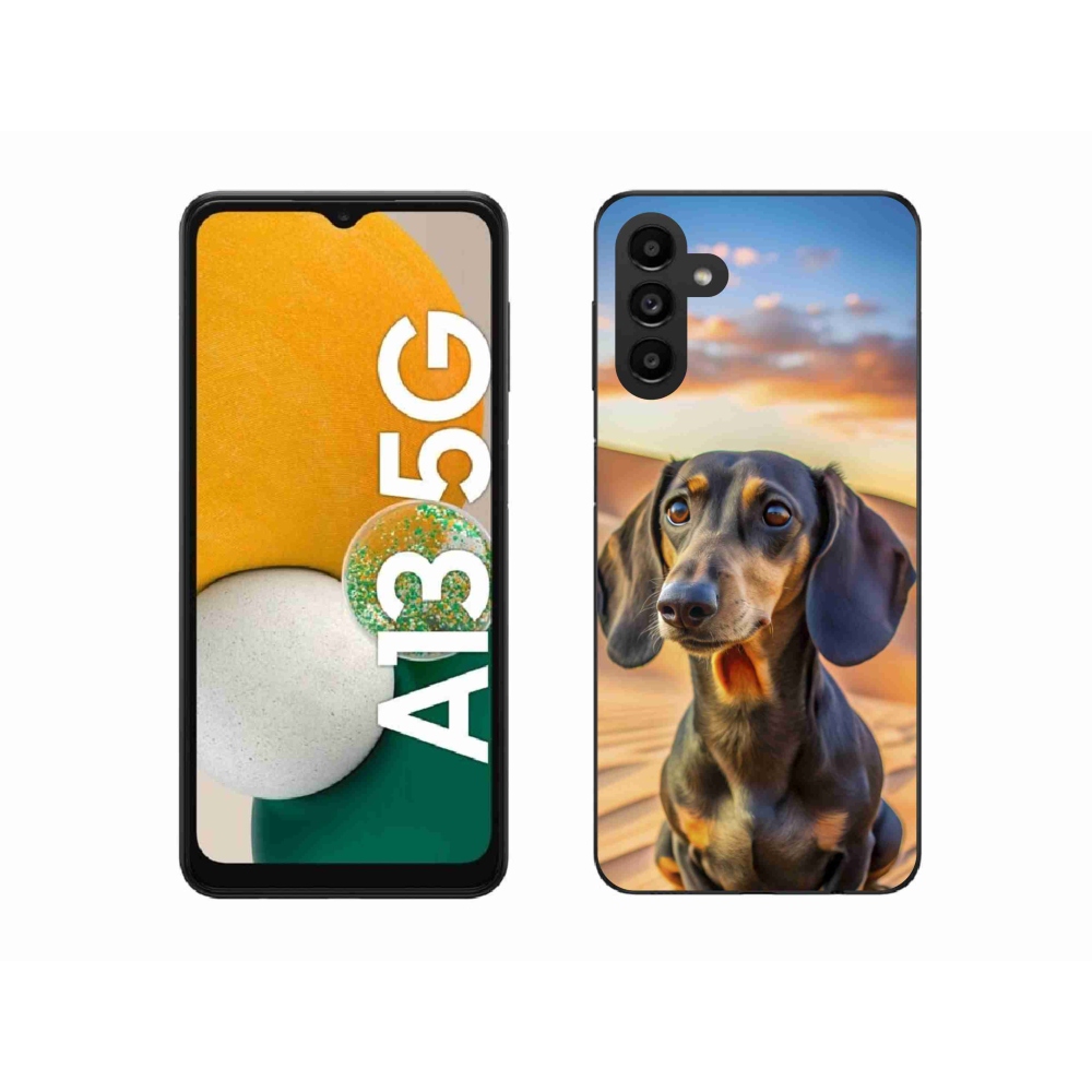 Zselés borítás mmCase Samsung Galaxy A13 5G - tacskó 3